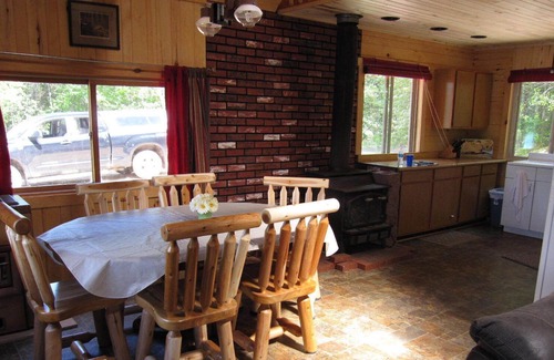 Wetmore Cabin | Rustic cabin on lake near Pictured Rocks, fishing, island, canoe, boats