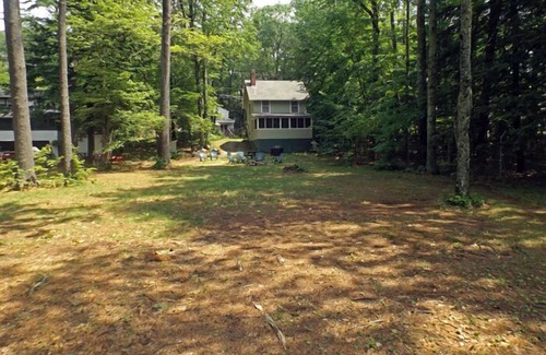 Gray Cottage | Rustic classic Maine cottage with 450' of shared sandy beach on Little Sebago