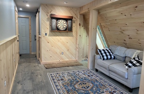 Lyme Center House | Rustic Converted Barn Loft in the Lakes Region