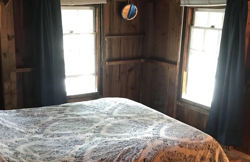South Casco Cabin | Rustic Family-Friendly Cabin on Sebago Lake - Private Sandy Beach