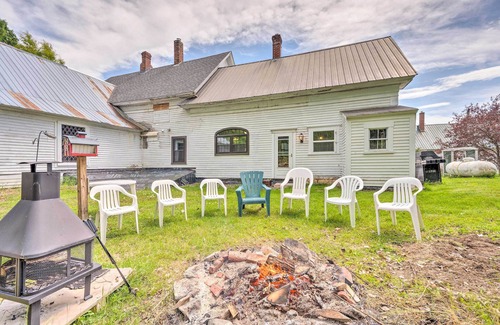 Guildhall House | Rustic & Historic Guildhall Farmhouse w/Fire Pit!