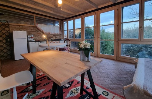 Montecastello House | Rustic holiday home in Pontedera with shared pool