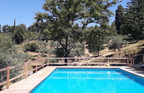 Montecastello House | Rustic holiday home in Pontedera with shared pool