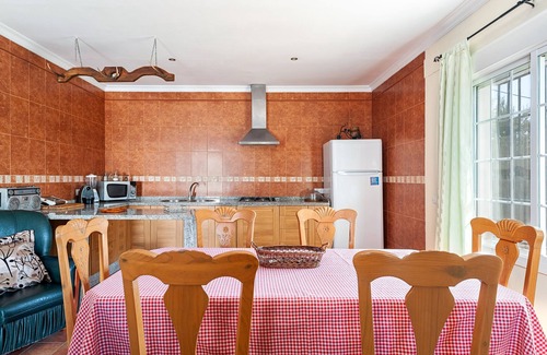 El Palmar House | Rustic Home Close to the Beach with Pool, Terrace, Garden & Wi-Fi; Parking Available, Pets Allowed