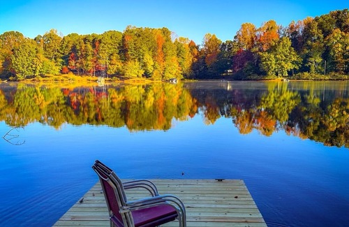 Roxboro House | Rustic Lakefront Oasis - Hot Tub, Game Room, Kayaks/Canoes, and Fishing Rods