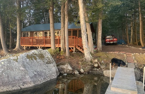 Hartland Cottage | Rustic Maine Camp on shores of Great Moose Lake