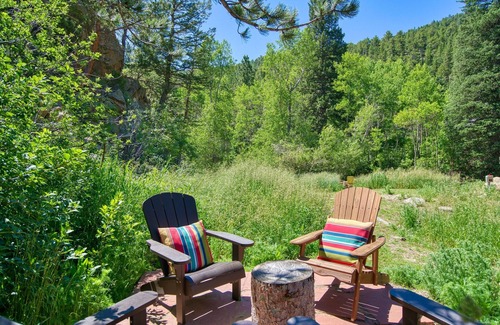 Lyons Cabin | Rustic Riverside Cabin with Patio — Family Escape