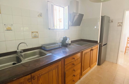 Ibiza Town Ski Chalet | Rustic Urban Villa with private pool - 400 m away from Sandy beach