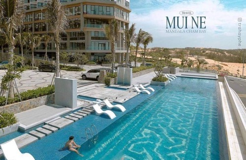 Suoi Nuoc Beach Apartment | S1823 Executive Family Apec Mandala Wyndham Cham Bay Mui Ne 2 Beds size King 1,8