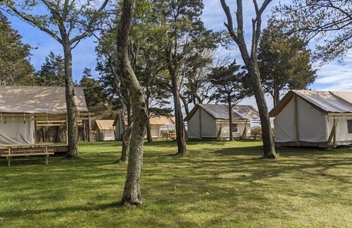 East Hampton RV Rental | Safari Tent Glamping,S4-CedarPt, East Hampton, NY