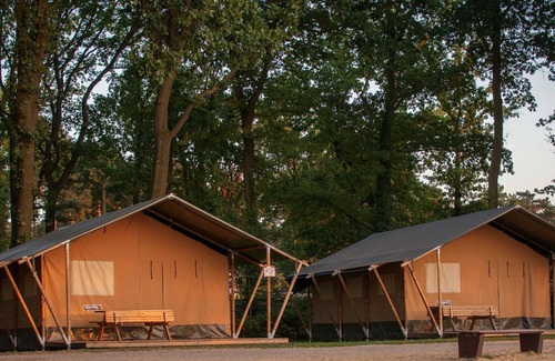 Selm Apartment | Safari tents on the beach at Ternscher See