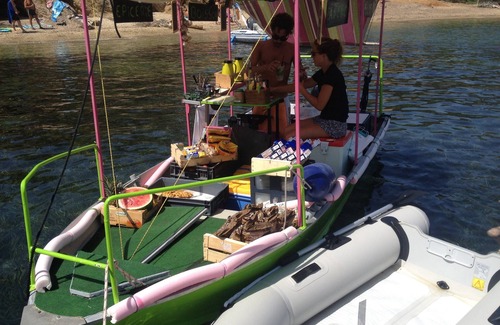 Porquerolles Boat Rental | Sail boat at berth island of Porquerolles
