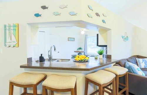 Palm Harbor House | Salty Tide Getaway | Nightlife, Pool, Play, Beach