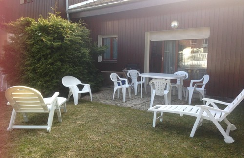 Samoens Apartment | Samoens grand tétras garden level, swimming pools, sauna, park, quiet area