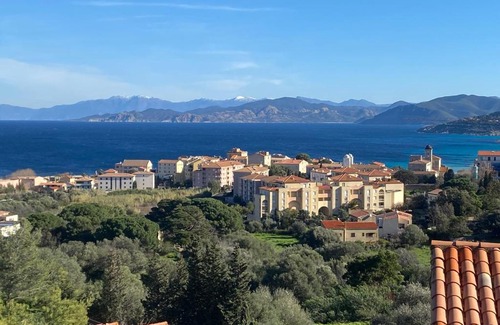L'Ile-Rousse Apartment | San Lucianu - Appt vue mer et montagne