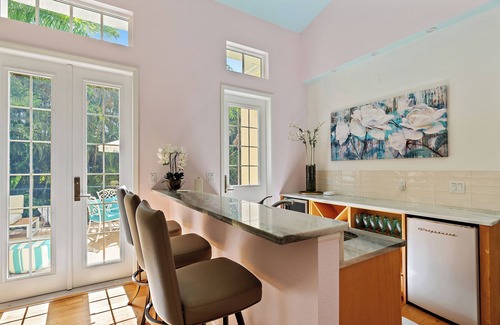 Indian Beach Sapphire Shores House | Sapphire Shores | Luxury Pool, 2 Fireplaces, Game Room + 2 Bars!