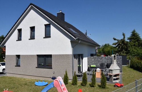 Fuhlendorf House | Sauna, whirlpool, fireplace, 3TV, WiFi, 2 bedrooms, SKY TV, terrace, LAST MINUTE