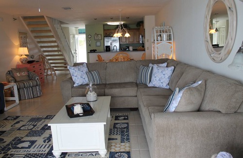 Palm Island Condo | Savannah House Gulf Front, 2 Bd, 2 1/2 Bath Townhouse with Fantastic Sunsets!