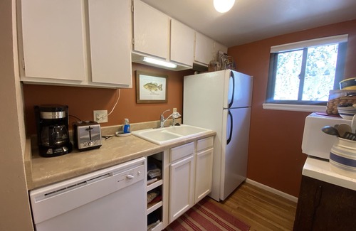 Georgetown Condo | Saxon Mountain Condo sleeps 8: steps to Georgetown Lake and fishing:pet friendly