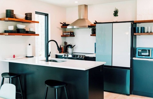 Campton Cabin | Scandi Cabin Mountain Views Pools Family Friendly