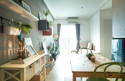 Jakarta Apartment | Scandi style flat in Central Jakarta, Gym & Pool