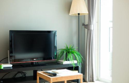 Jakarta Apartment | Scandi style flat in Central Jakarta, Gym & Pool