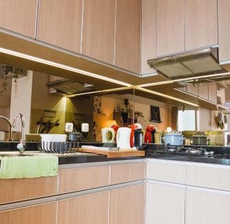 Jakarta Apartment | Scandi style flat in Central Jakarta, Gym & Pool