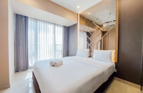 Bumi Serpong Damai Apartment | Scenic and Comfortable 2BR Branz BSD City Apartment By Travelio