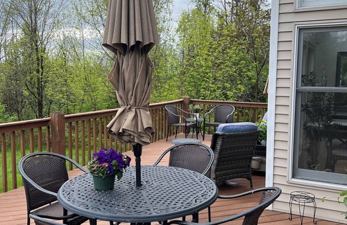 Valois House | Scenic Seneca lake home with private dock & soaring views!