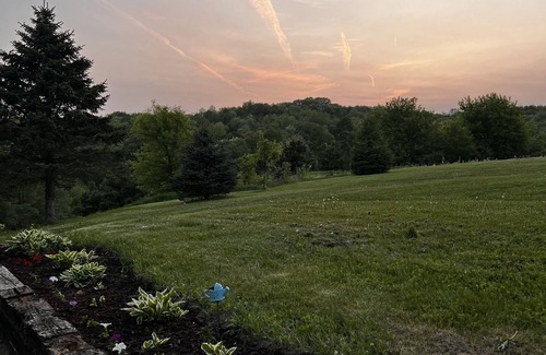 Elroy House | Scenic views on 20 acres! The Family Cabin awaits. Sleeps 10