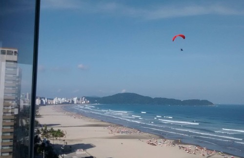 Aviacao Apartment | SEA FRONT BARBECUE 3 SUITES - 2 GARAGES -INTERNET