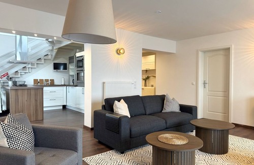 Sassnitz Apartment | Sea view apartment with fireplace