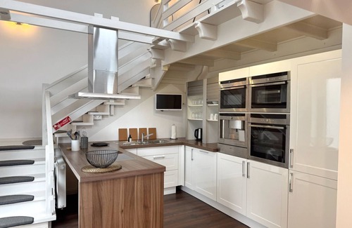 Sassnitz Apartment | Sea view apartment with fireplace