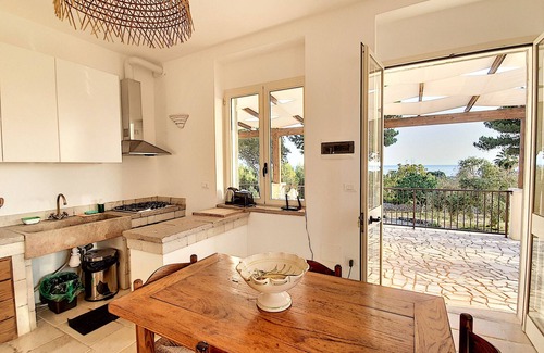 Torre Pali Villa | Sea view pool villa w/garden, 2km from sand