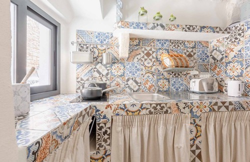 Ostuni House | Sea view terrace - outdoor kitchen - outdoor shower - close to parking lot