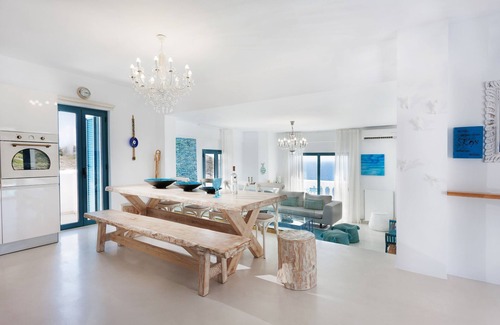 Stavros Villa | Seafront Villa With Sublime Views, Full Privacy, Infinity Pool & hot Tub!
