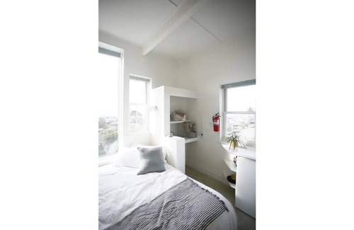 Fort Bragg Hotel | Seaglass Room-Weller House Water Tower-Ocean View