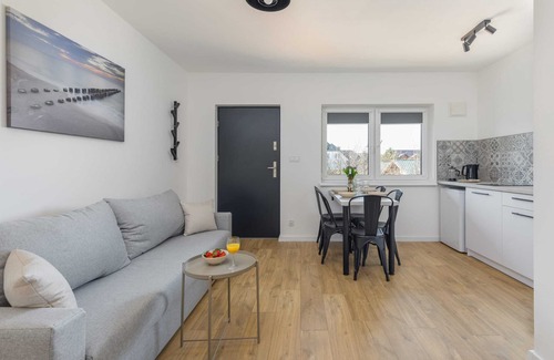 Mielno Apartment | Seaside Escape 5 | Seaside Apartment | Terrace