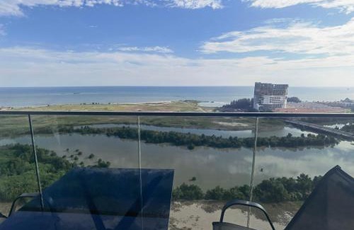 Taman Melaka Raya Apartment | Seaview Jacuzzi Starry - 5 pax