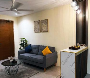 Taman Melaka Raya Apartment | Seaview Jacuzzi Starry - 5 pax