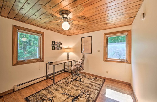 South Casco Cottage | Sebago Lake Gem on Private Cove w/Boat Dock!