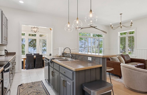 North Windham House | SEBAGO LAKE HOME WITH 2 WALK OUT SANDY ASSOC BEACH