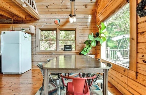 Clayton Cabin | Secluded A-Frame Cabin-Hot Tub-Views-3 mi to town!
