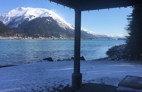 North Douglas Condo | Secluded Beach Condo - Lower Level - Modern Living at the Edge of Forest & Sea