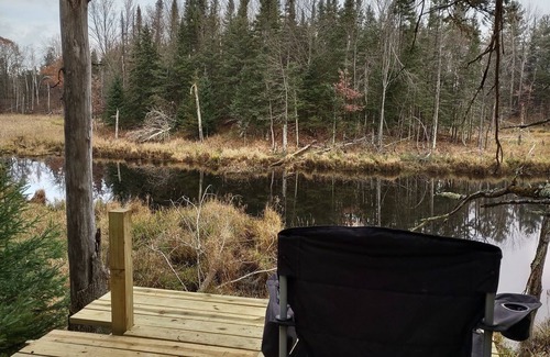 Chetek Cabin | Secluded cabin in the woods-UTV, hunting, fishing, pet friendly