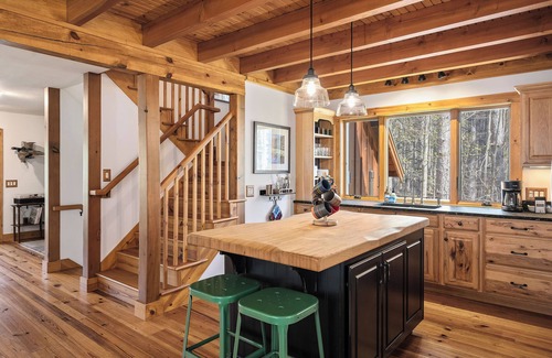 Thompsonville Cabin | Secluded cabin on Betsie River with hot tub & firepit. Minutes to Crystal Mtn