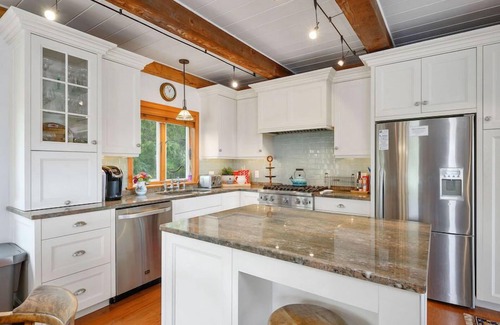 East Sandwich House | Secluded Escape w/Heated Pool and Private Beach Access RPAM001