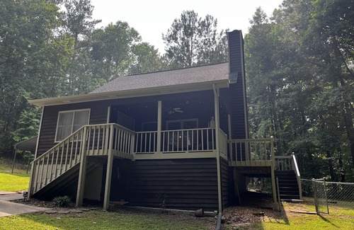 Newnan Cabin | Secluded GA Cabin on 3 acres, 10 minutes from Historic Downtown Newnan, GA