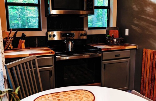 Wickes Cabin | Secluded Getaway for Two, Between the Cossatot River and Ouachita Mountains