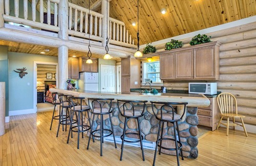 Red Feather Lakes Cabin | Secluded Log Cabin w/Game Room & Forest Views